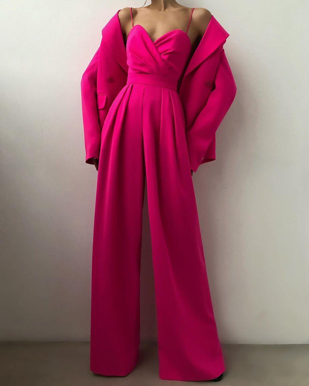 Dames Hoge Taille Spaghetti Band Jumpsuit voor Elegante Look