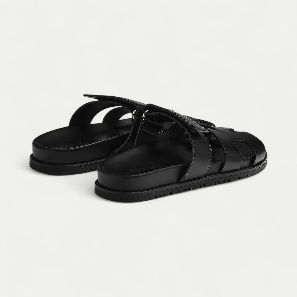 Dames Slide Sandalen met Moderne Sleek Uitsnijdingen en Comfort