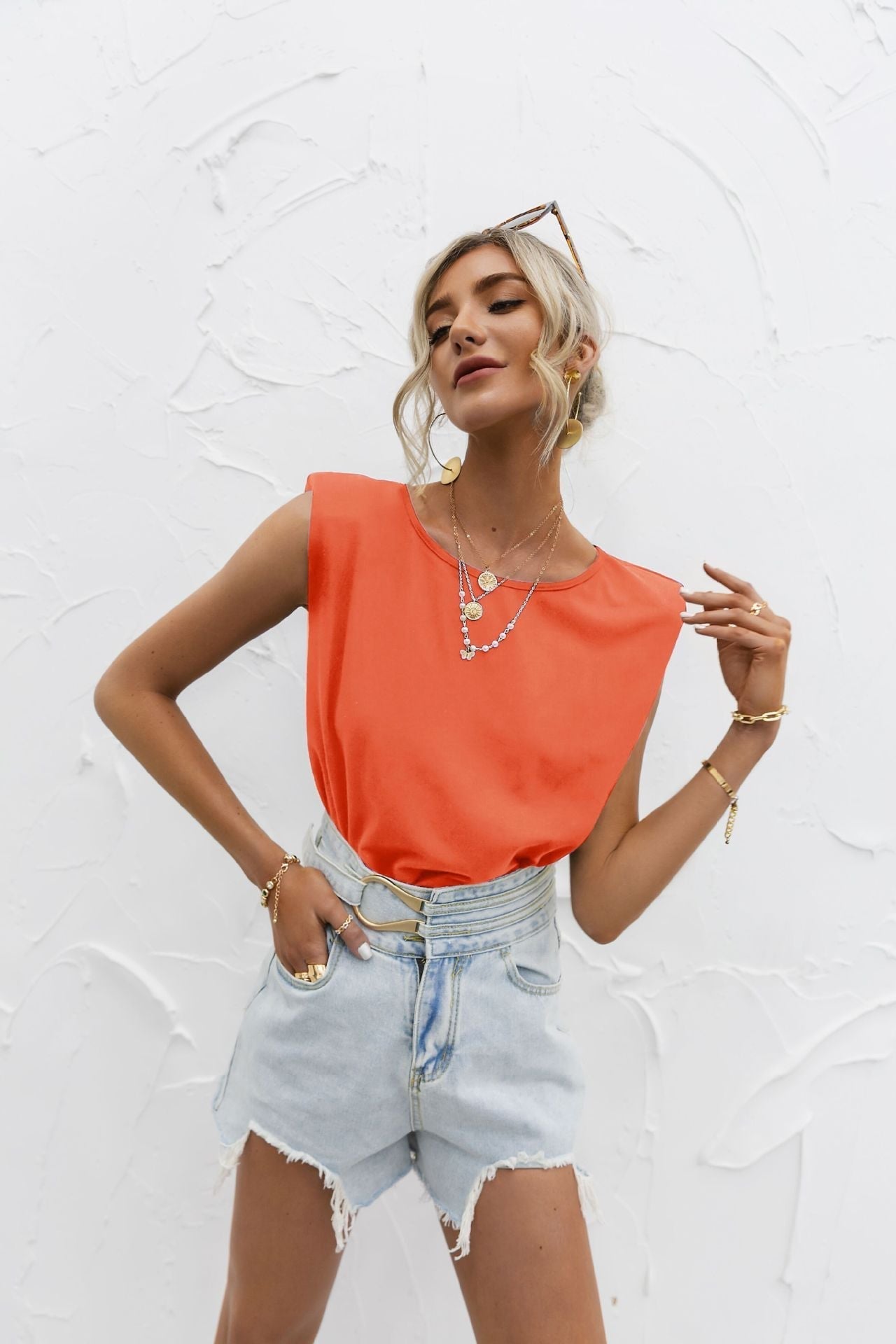 Dames T-shirt met Korte Mouwen en Ontspannen Pasvorm van Ademend Materiaal