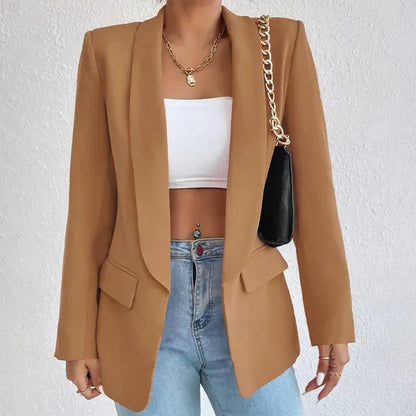 Dames blazer met getailleerde pasvorm - Solène