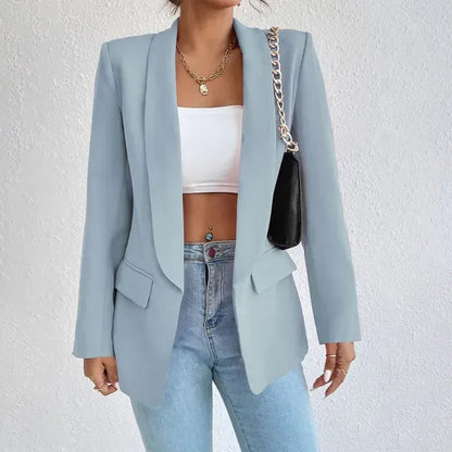 Dames blazer met getailleerde pasvorm - Solène