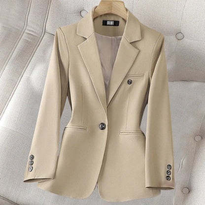 Dames blazer met getailleerde pasvorm – Neriza