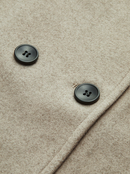 Dames double breasted pea coat