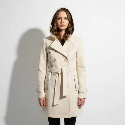 Dames winter trenchcoat