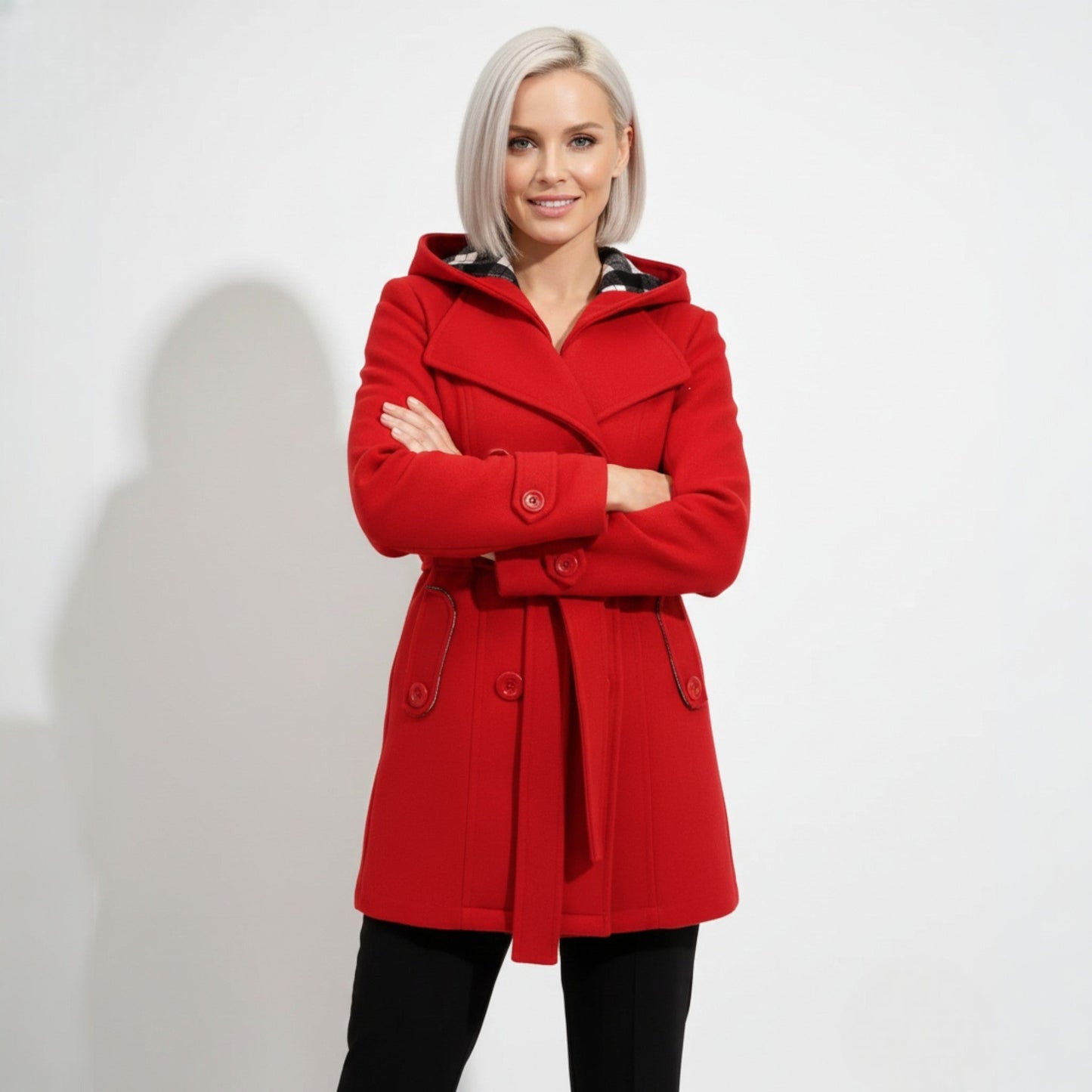 Dames winter trenchcoat