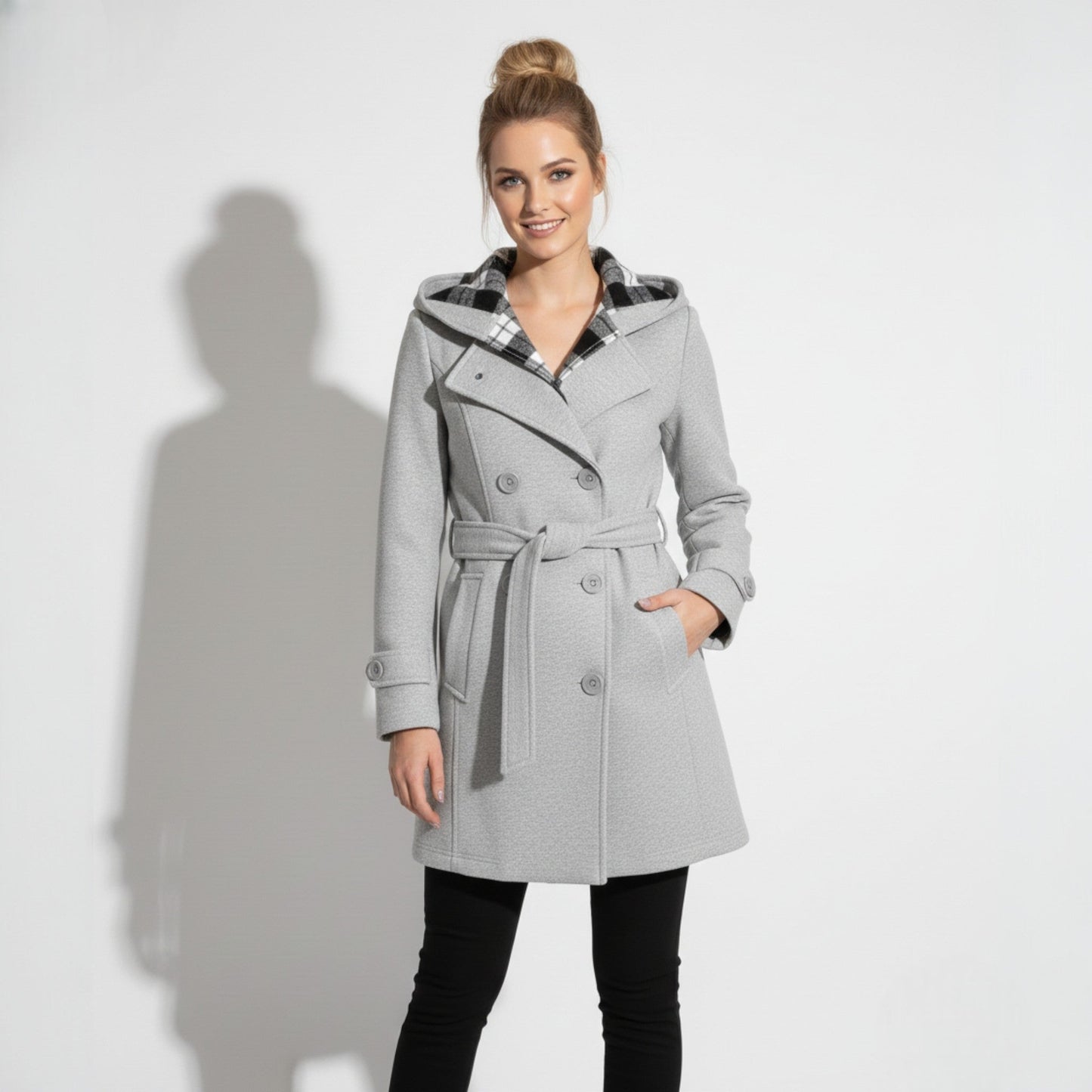 Dames winter trenchcoat