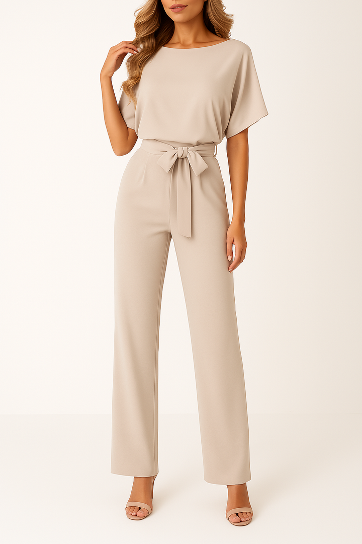 Sélina Elegante Dames Jumpsuit met Tailleband