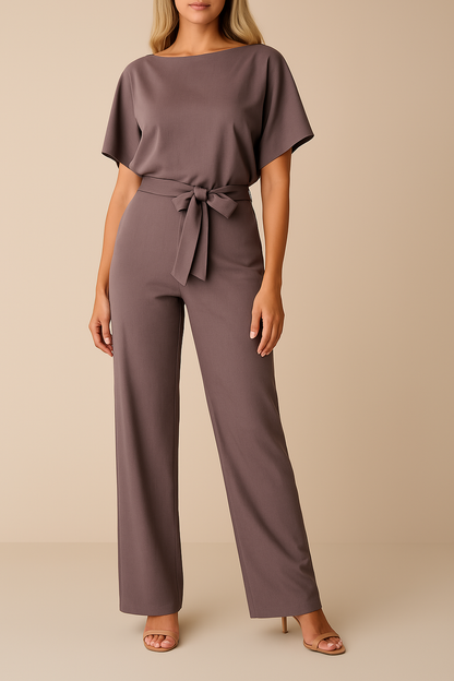 Sélina Elegante Dames Jumpsuit met Tailleband