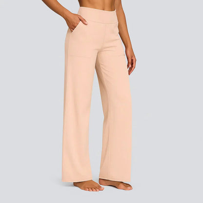 Daria High-Waist Wide-Leg Pants