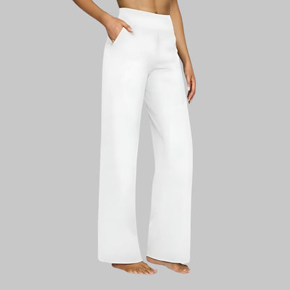 Daria High-Waist Wide-Leg Pants