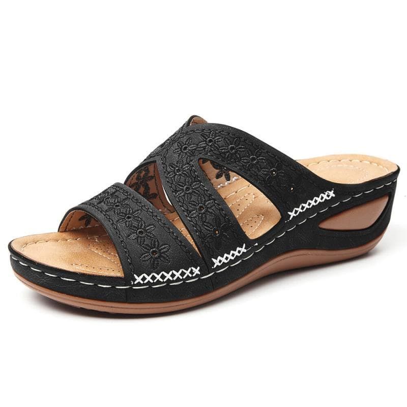Dikke Platform Slipper Sandalen voor Grootte en Comfort