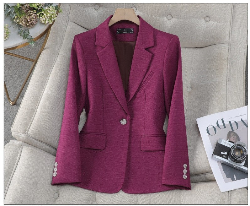 Elegante Blazer voor Vrouwen met Knopsluiting en Stijlvol Design