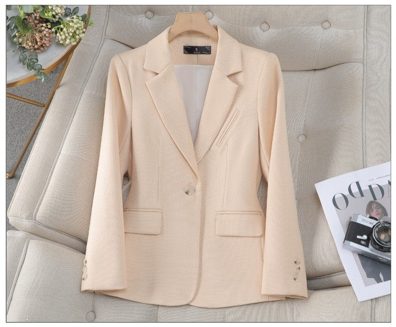 Elegante Blazer voor Vrouwen met Knopsluiting en Stijlvol Design
