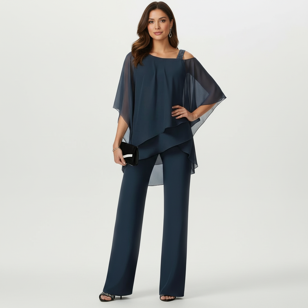 Elegante Chiffon Set voor Dames