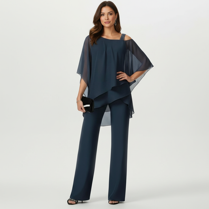 Elegante Chiffon Set voor Dames