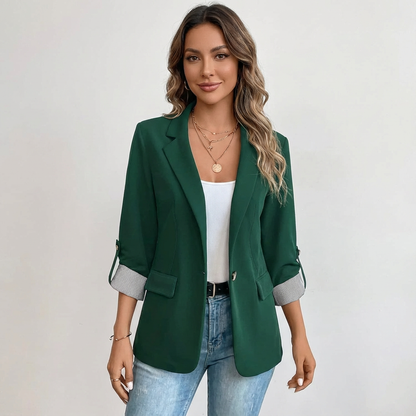 Elegante blazer voor dames met getailleerde pasvorm