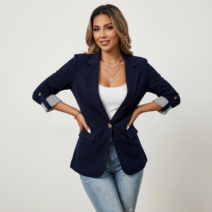 Elegante blazer voor dames met getailleerde pasvorm