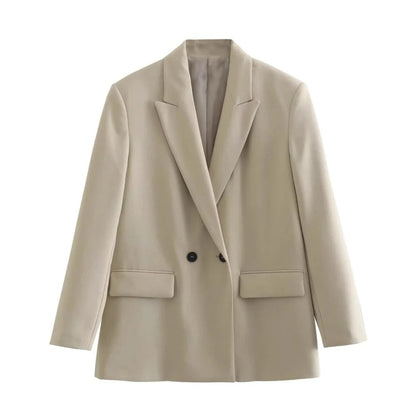 Elegante dames blazer met dubbele knoopsluiting - Celestine