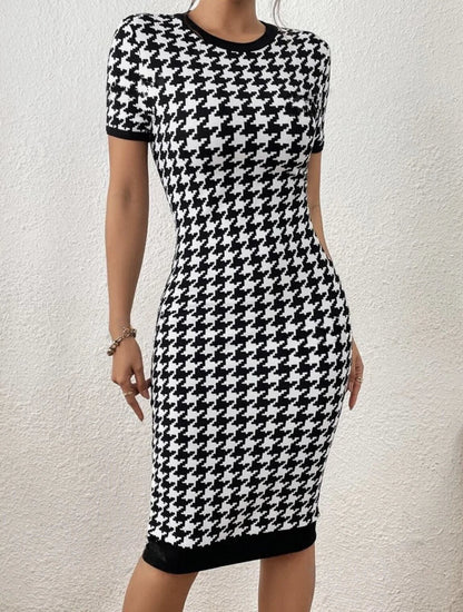 Elegante dames midi jurk – Élise