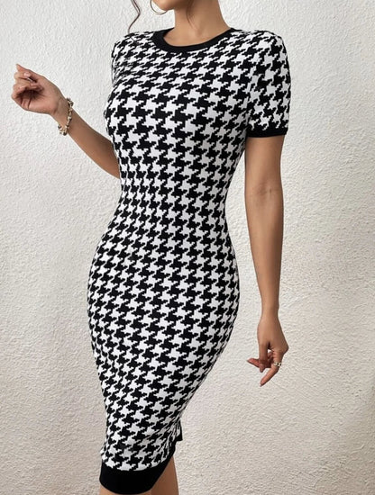 Elegante dames midi jurk – Élise