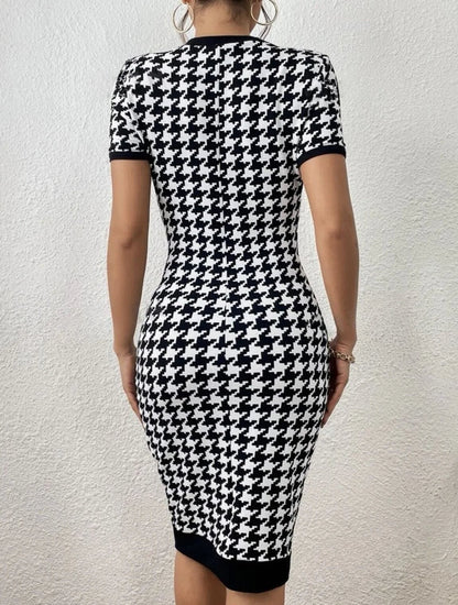 Elegante dames midi jurk – Élise