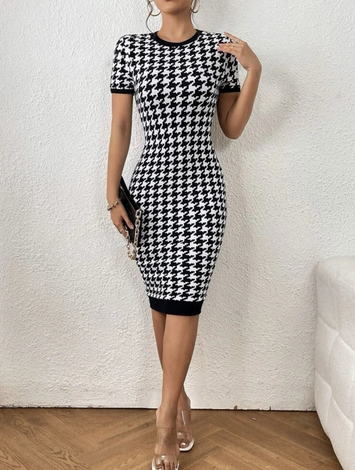 Elegante dames midi jurk – Élise