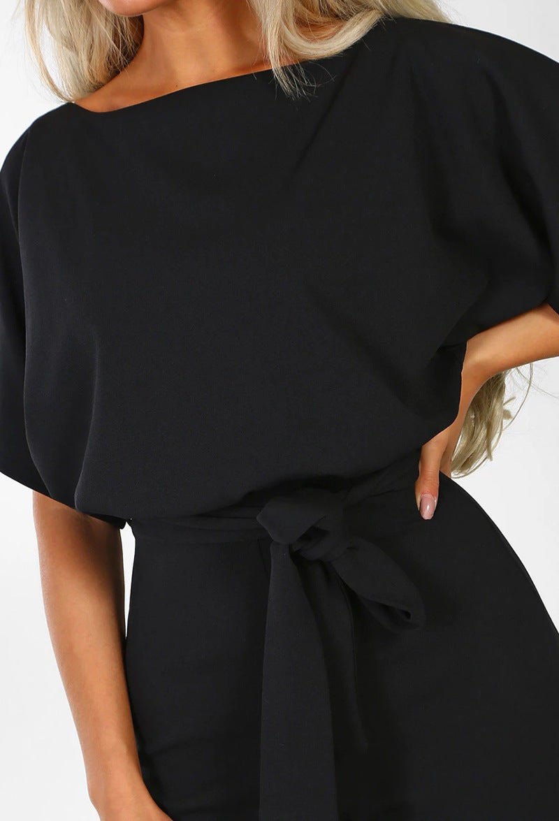 Elegante jumpsuit met riem voor vrouwen