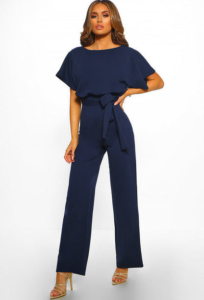 Elegante jumpsuit met riem voor vrouwen