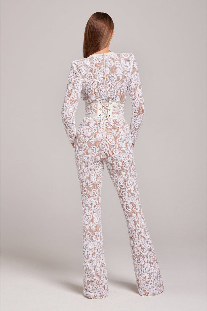 Elegante kanten dames jumpsuit – Naomi