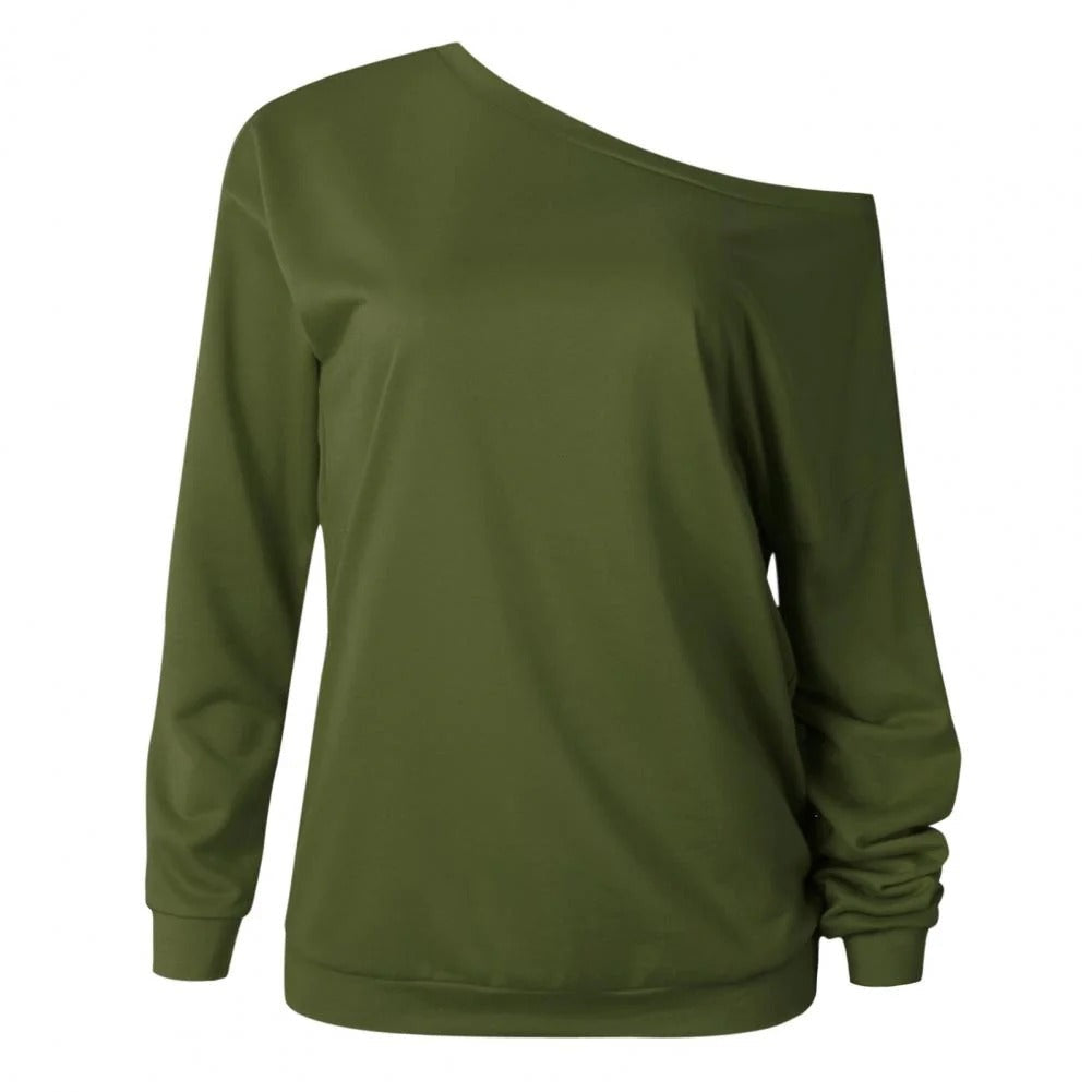 Elegante off-shoulder sweater – Elin