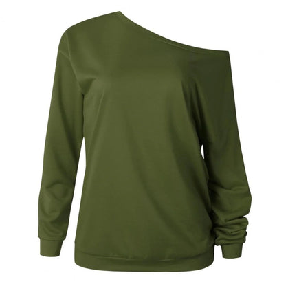 Elegante off-shoulder sweater – Elin