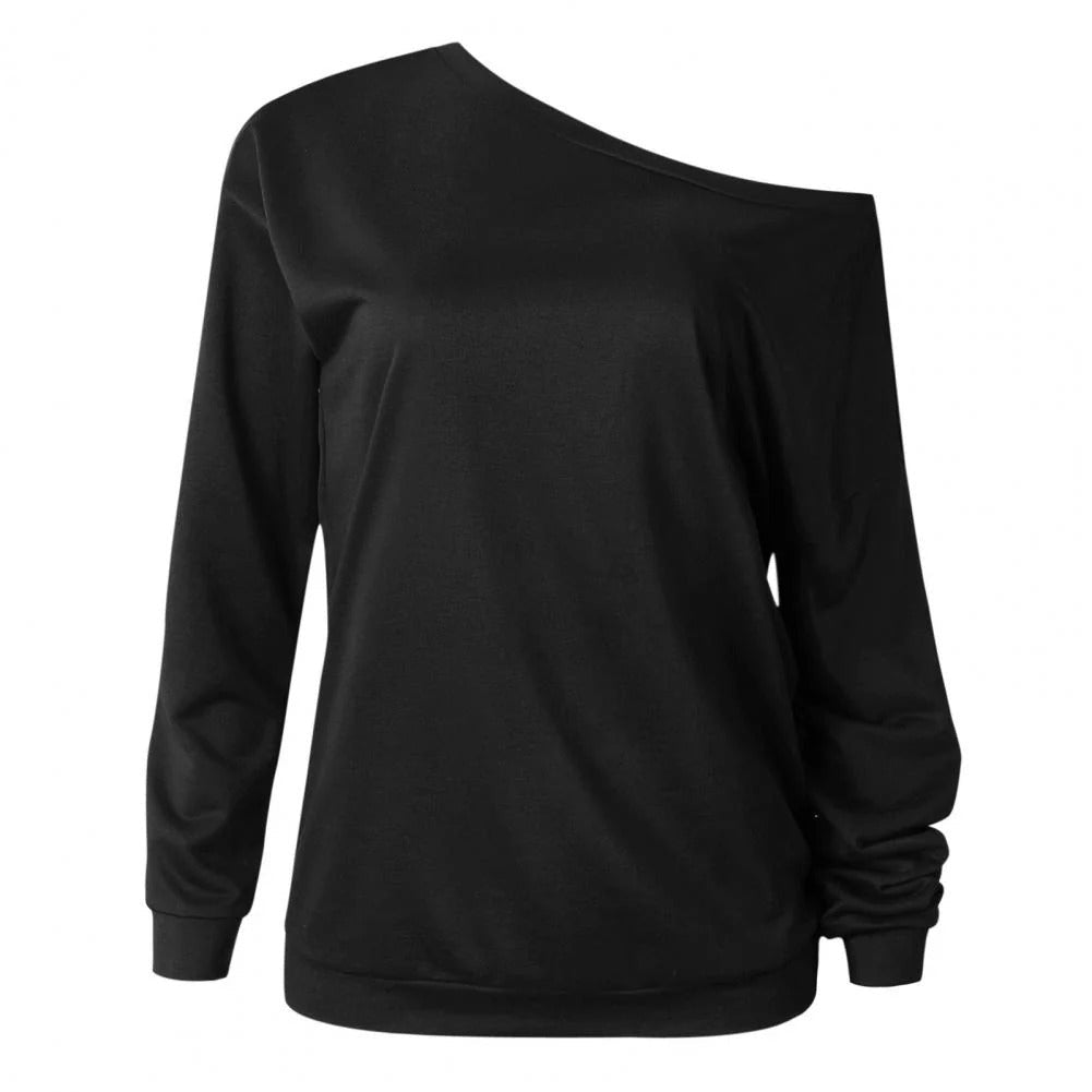 Elegante off-shoulder sweater – Elin
