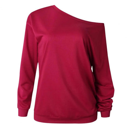 Elegante off-shoulder sweater – Elin