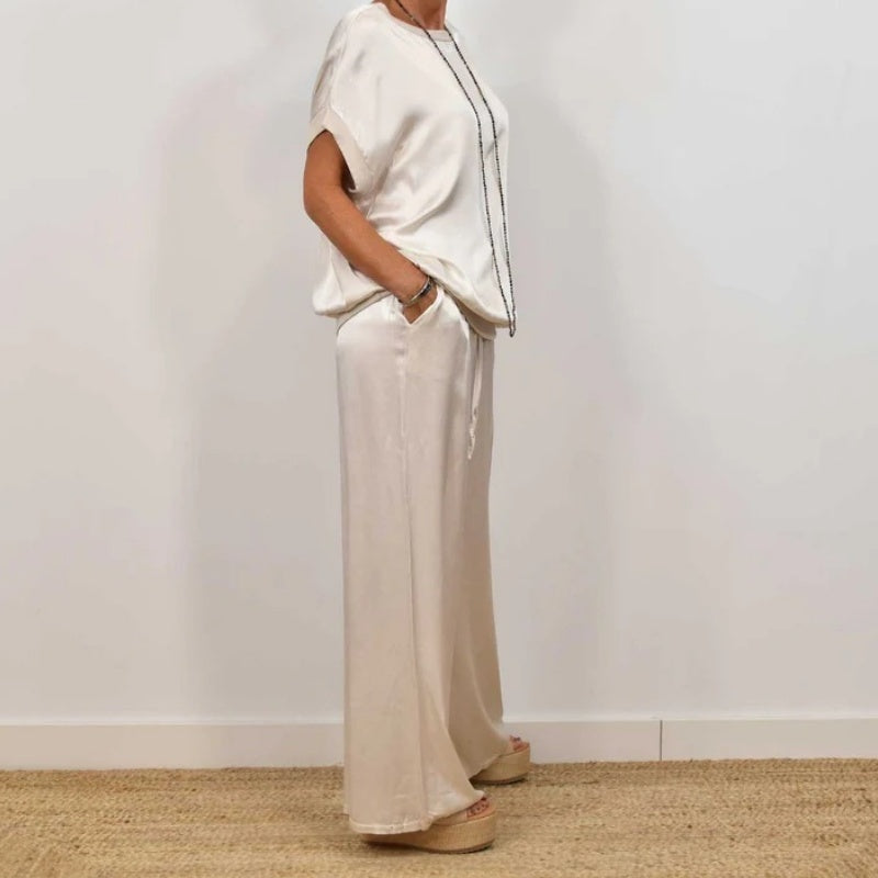 Elegante tweedelige dames set met soepele pasvorm – Heather