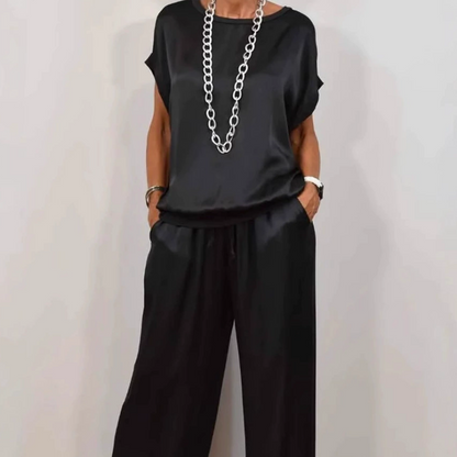 Elegante tweedelige dames set met soepele pasvorm – Heather