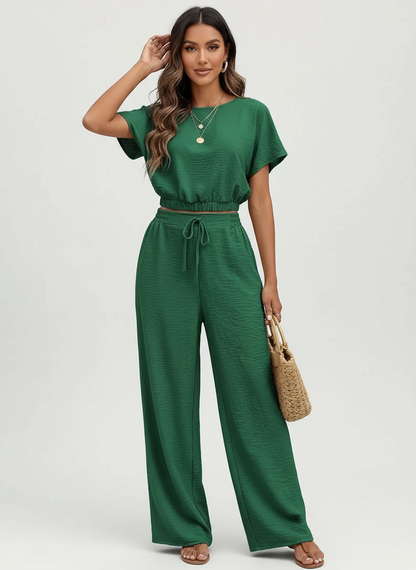 Elegante tweedelige lounge set dames – Hanny