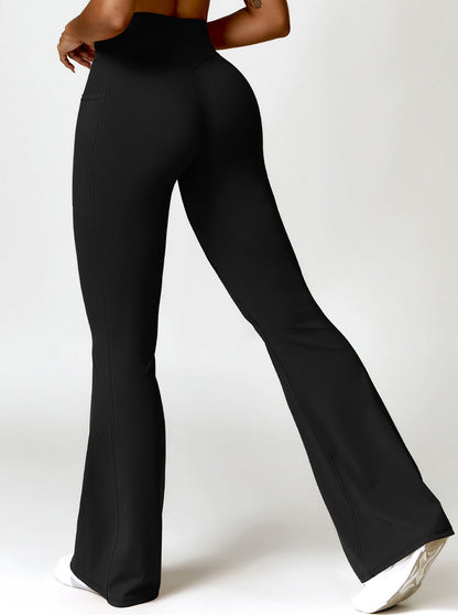 Elena | Hoge Taille Bootcut Leggings met Zakken