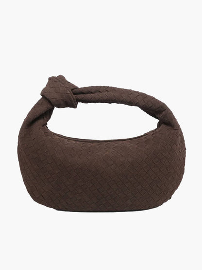Elicia | Gevlochten Hobo-Tas met Knoopdetail – Stijlvol en Uniek