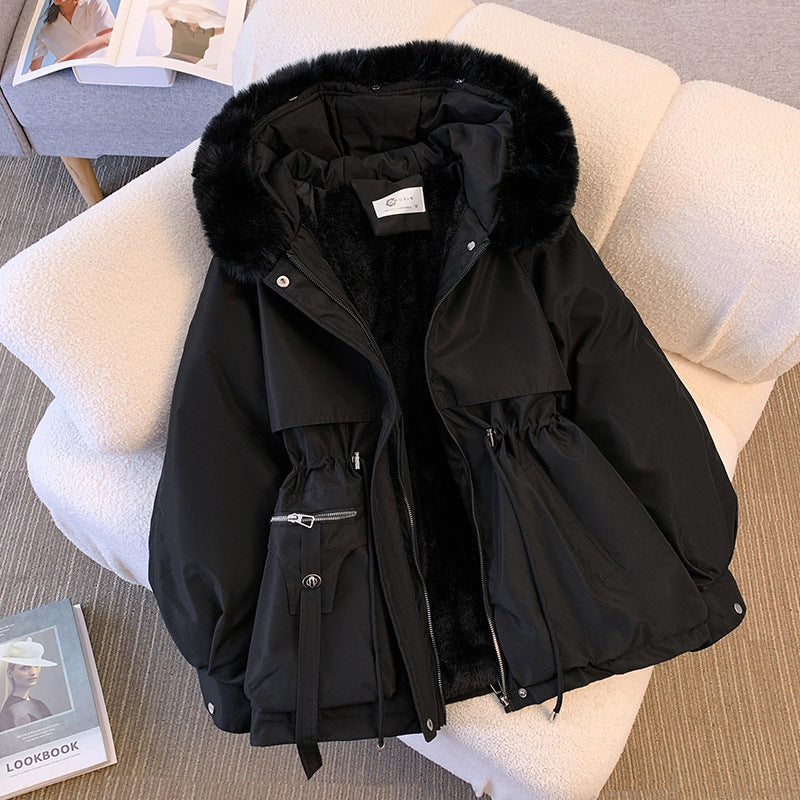 Elisa Luxe Faux Fur Hooded Winter Jacket