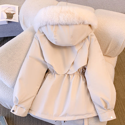 Elisa Luxe Faux Fur Hooded Winter Jacket