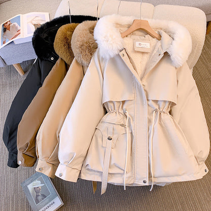 Elisa Luxe Faux Fur Hooded Winter Jacket