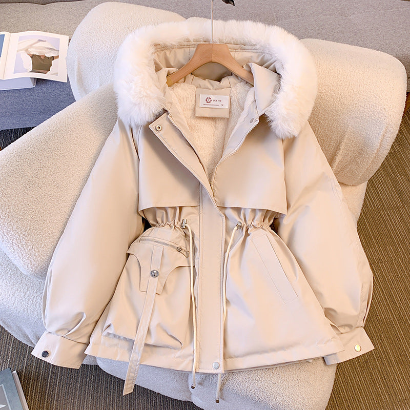 Elisa Luxe Faux Fur Hooded Winter Jacket