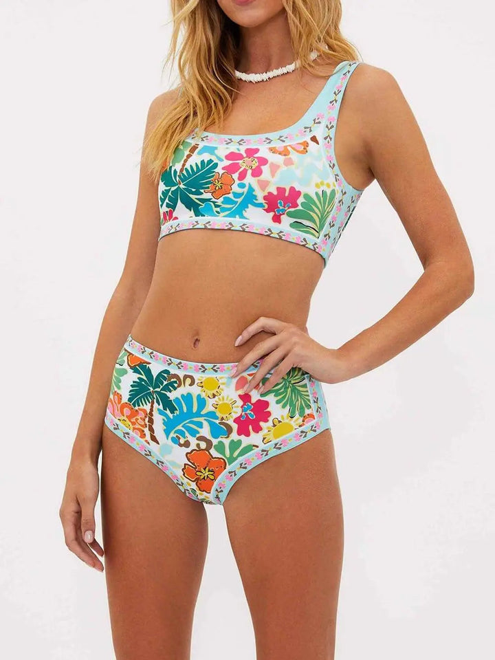 Elysia Bikini | Ondersteunend Bloemenpatroon