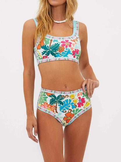 Elysia Bikini | Ondersteunend Bloemenpatroon