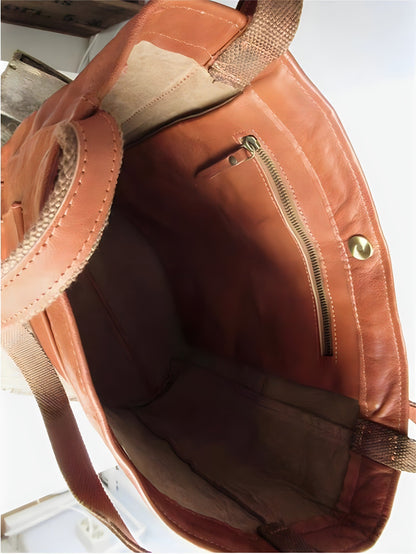 Emma™ Handgemaakte stijlvolle leren tas