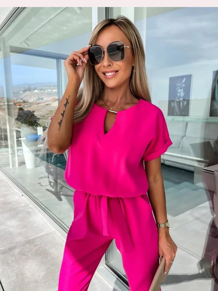 Evandra | Chique Jumpsuit losvallend