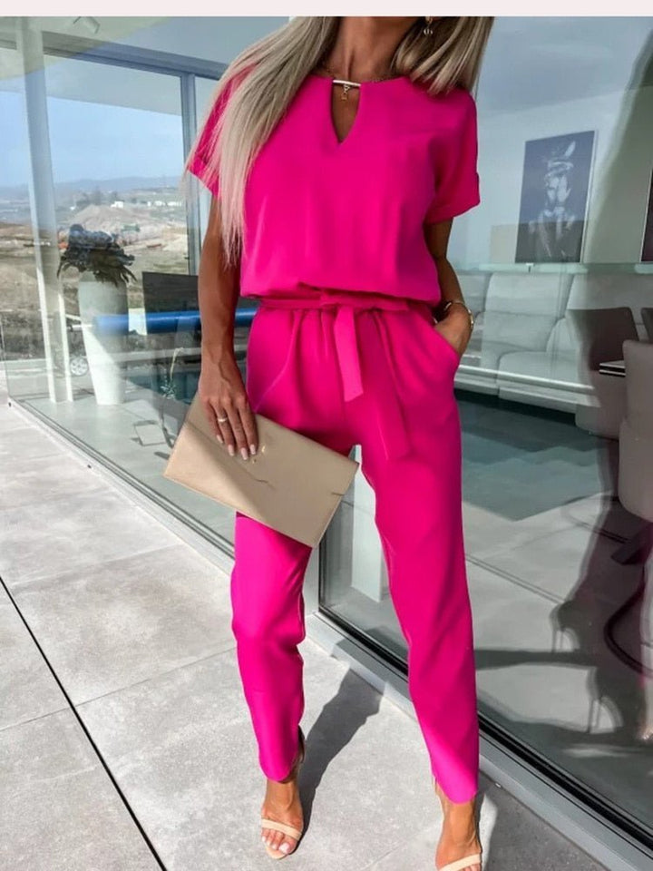 Evandra | Chique Jumpsuit losvallend