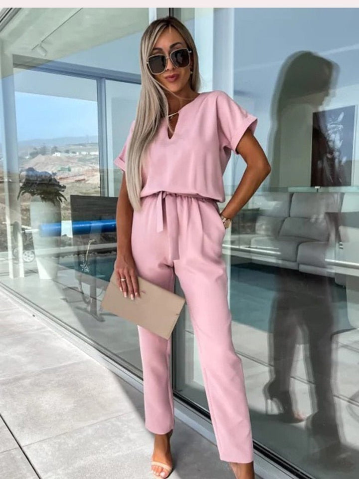 Evandra | Chique Jumpsuit losvallend