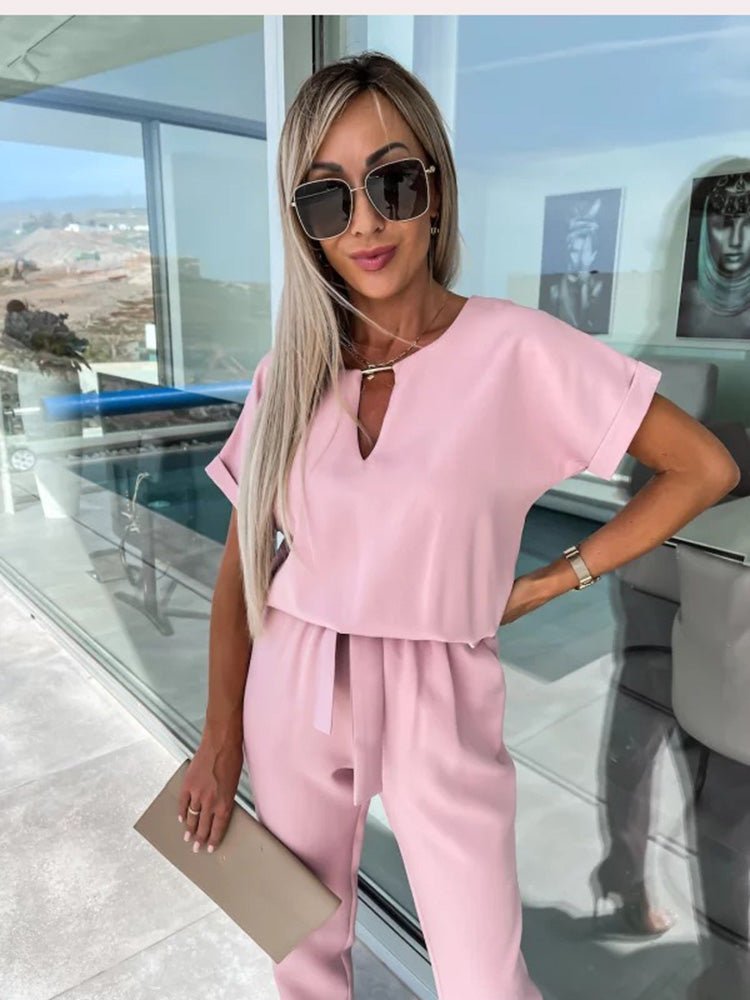 Evandra | Chique Jumpsuit losvallend