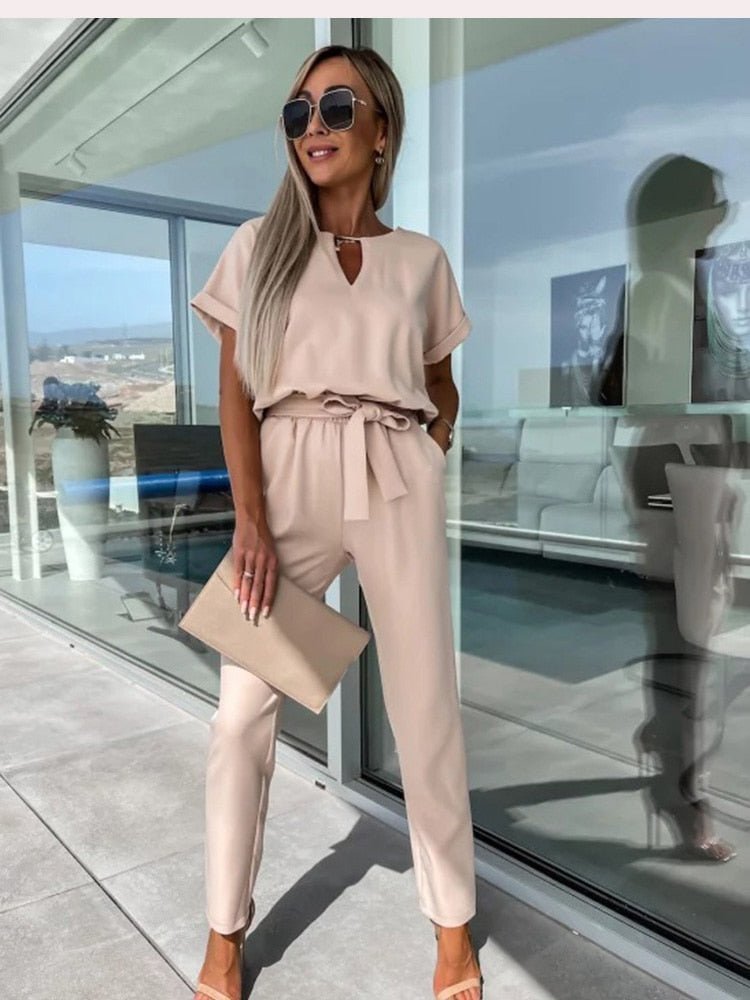 Evandra | Chique Jumpsuit losvallend